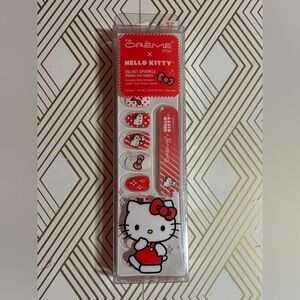 Brand New The Creme Shop x Hello Kitty “Velvet Sparkle” Reusable Press-On Nails